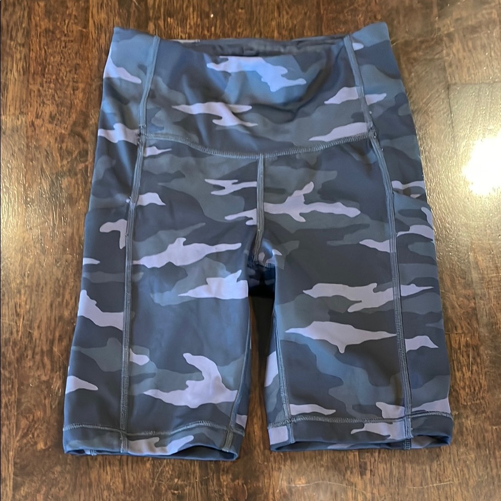Athleta Camouflage Athletic Shorts
